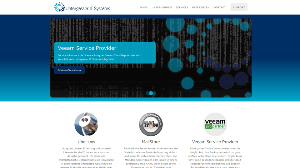 Untergasser IT Systems - Homepage